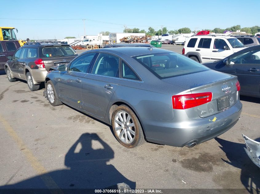 2014 AUDI A6 PREMIUM PLUS - WAUGFAFC9EN010697