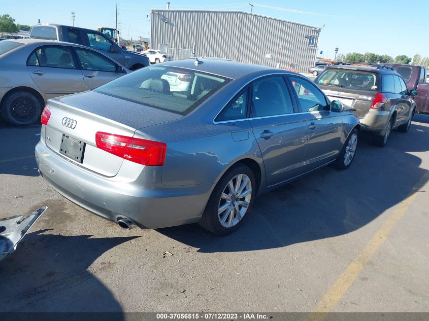 2014 AUDI A6 PREMIUM PLUS - WAUGFAFC9EN010697