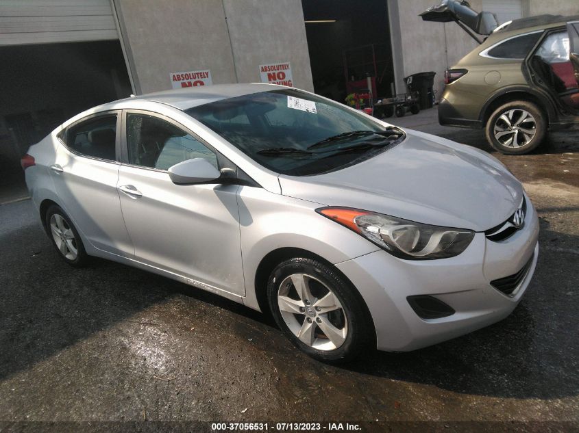 2013 HYUNDAI ELANTRA GLS PZEV - KMHDH4AE1DU722082