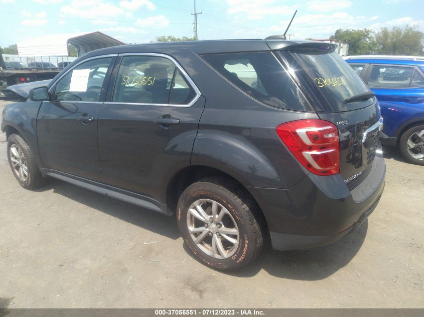 2017 CHEVROLET EQUINOX LS - 2GNFLEEK8H6140252