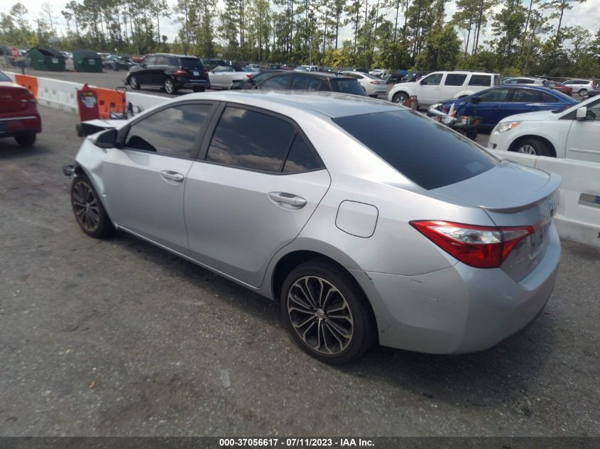 2015 TOYOTA COROLLA L/LE/LE PLS/PRM/S/S PLS - 5YFBURHE9FP356558