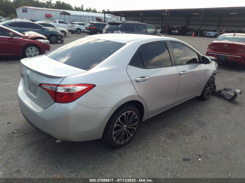 2015 TOYOTA COROLLA L/LE/LE PLS/PRM/S/S PLS - 5YFBURHE9FP356558