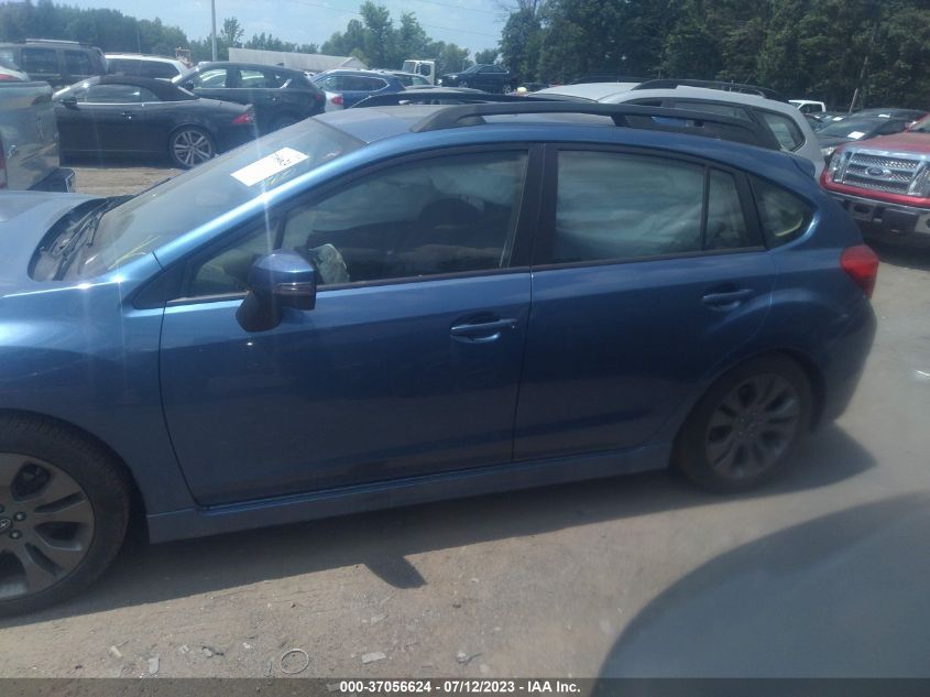 2016 SUBARU IMPREZA WAGON 2.0I SPORT LIMITED - JF1GPAU65G8248695