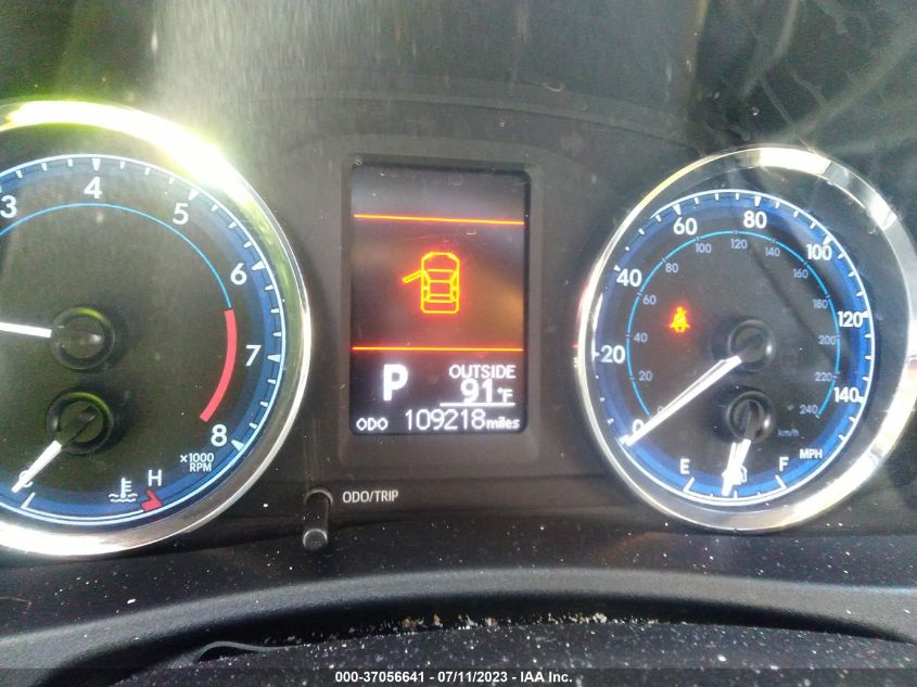 2017 TOYOTA COROLLA L/LE/XLE/SE - 2T1BURHE1HC865871