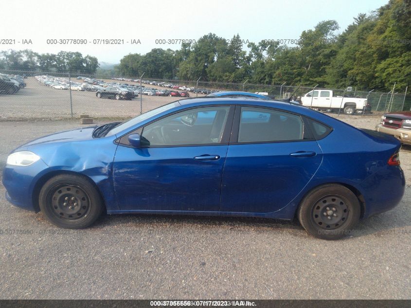 2013 DODGE DART AERO - 1C3CDFAH2DD247290