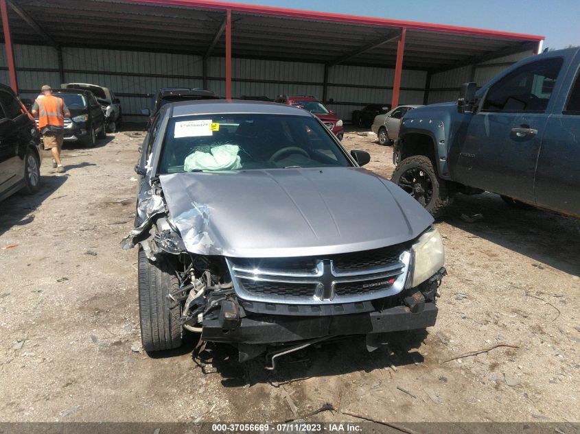 2013 DODGE AVENGER SE - 1C3CDZAB9DN607310