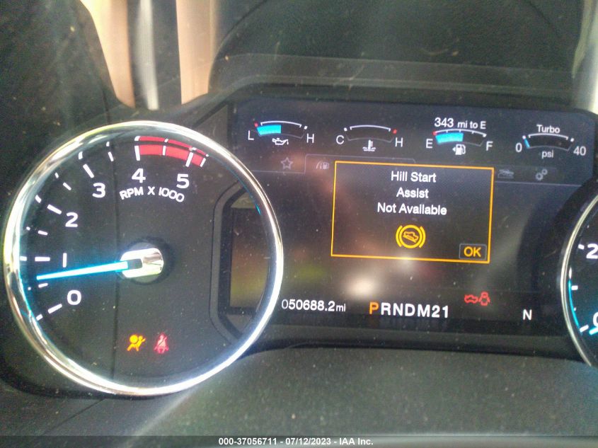 2019 FORD SUPER DUTY F-250 SRW XL/XLT/LARIAT - 1FT7W2BT9KEF87711