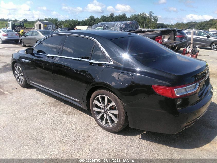 2017 LINCOLN CONTINENTAL LIVERY 1LN6L9HK4H5609579