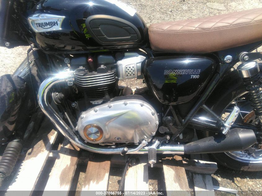 2017 TRIUMPH MOTORCYCLE BONNEVILLE T100 - SMTD10GN8HT787744