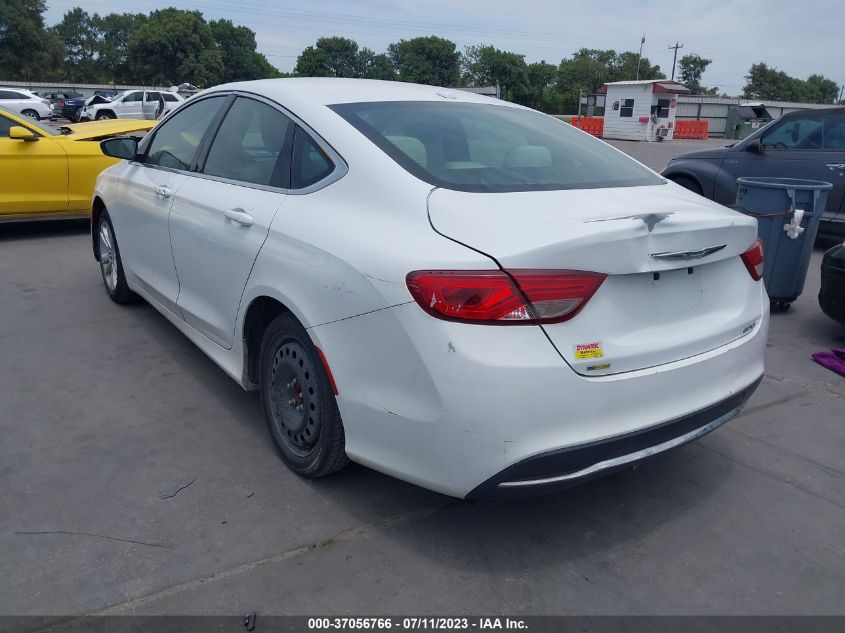 2015 CHRYSLER 200 LIMITED - 1C3CCCAB2FN633346