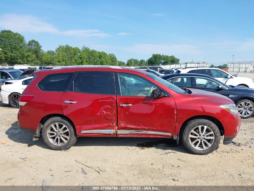 2014 NISSAN PATHFINDER SL - 5N1AR2MN9EC710284