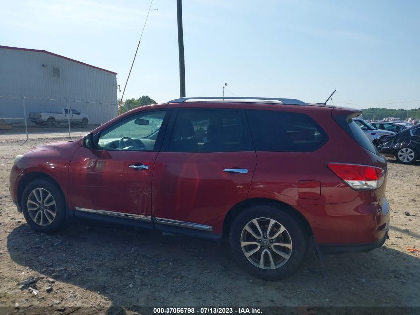 2014 NISSAN PATHFINDER SL - 5N1AR2MN9EC710284
