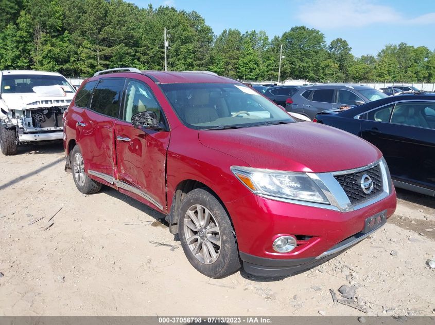2014 NISSAN PATHFINDER SL - 5N1AR2MN9EC710284