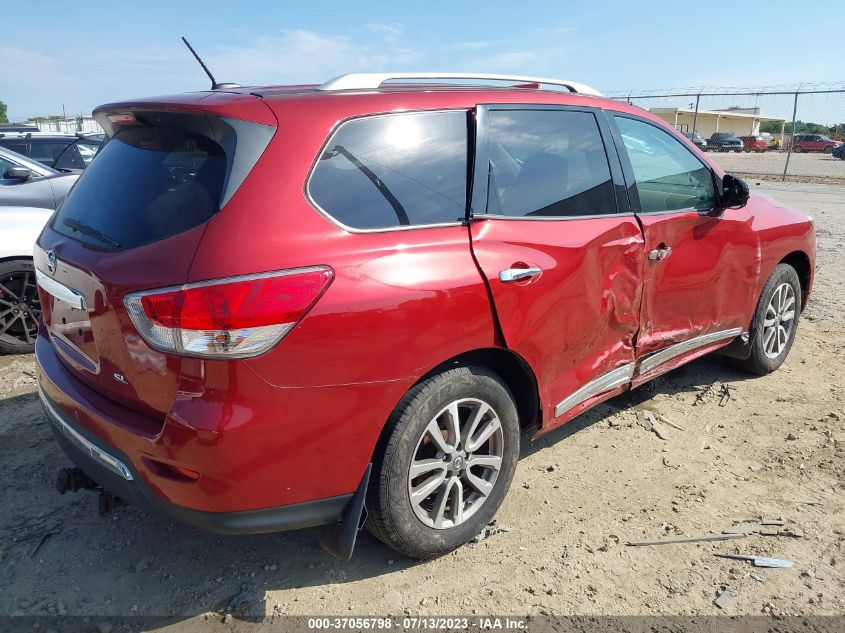 2014 NISSAN PATHFINDER SL - 5N1AR2MN9EC710284
