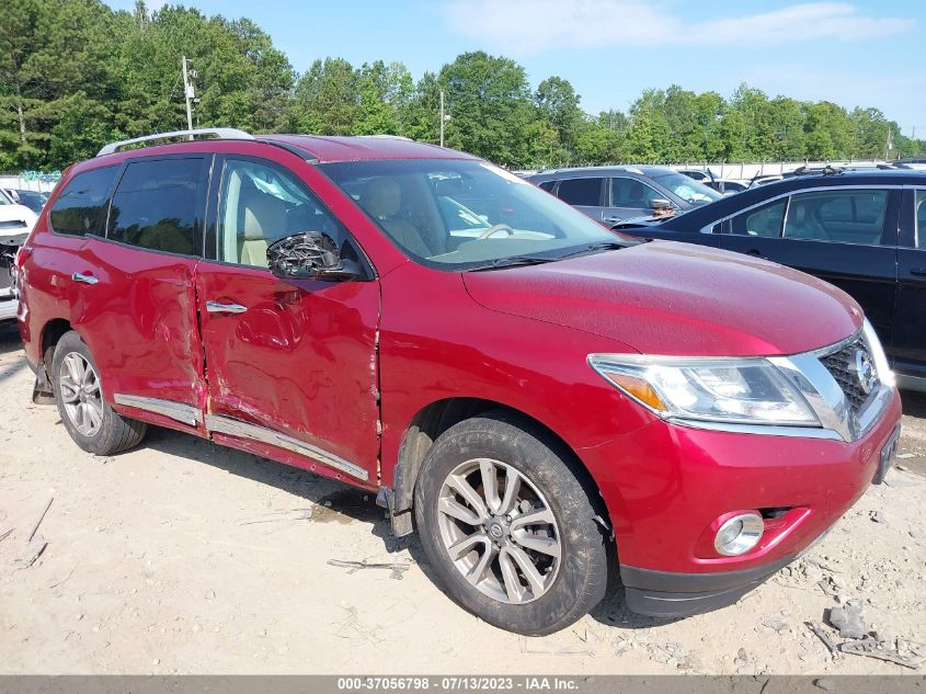 2014 NISSAN PATHFINDER SL - 5N1AR2MN9EC710284