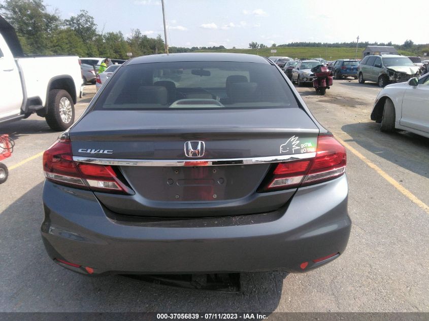 2013 HONDA CIVIC SDN EX-L - 19XFB2F90DE211296