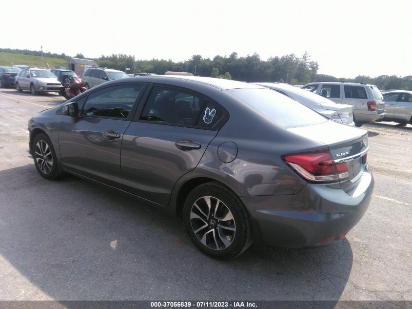 2013 HONDA CIVIC SDN EX-L - 19XFB2F90DE211296