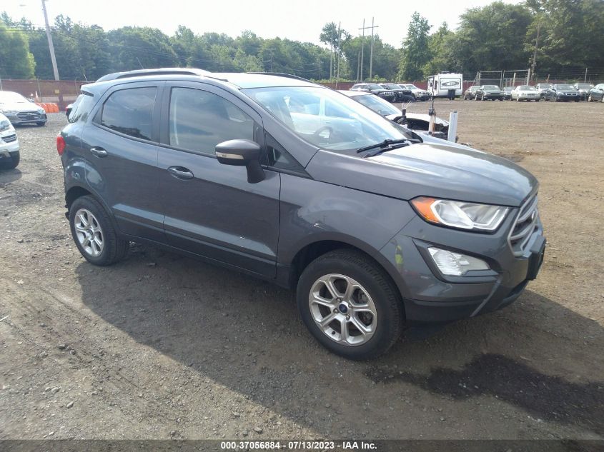 2019 FORD ECOSPORT SE - MAJ6S3GL9KC304215