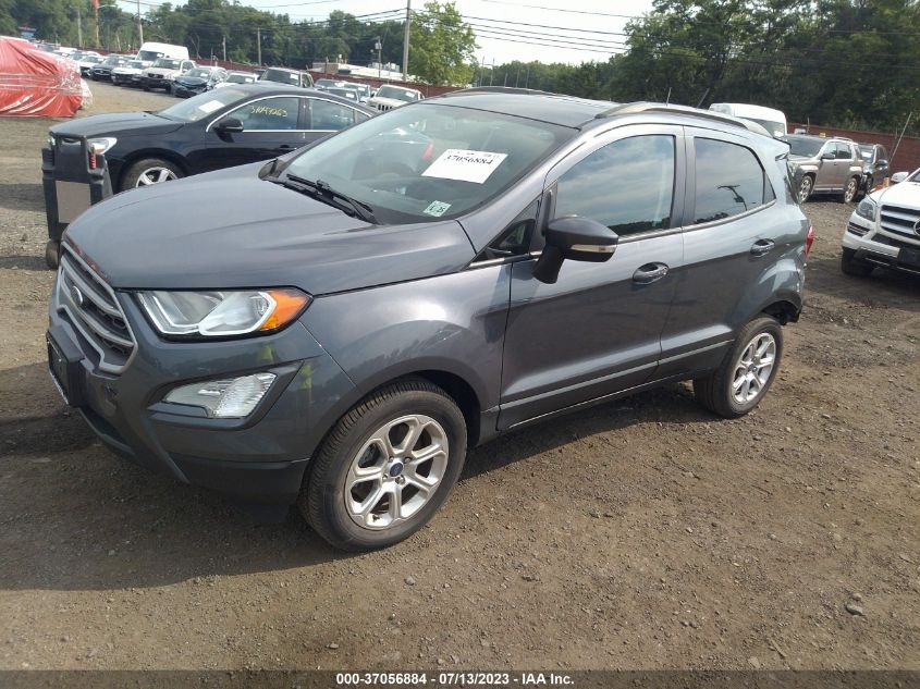 2019 FORD ECOSPORT SE - MAJ6S3GL9KC304215