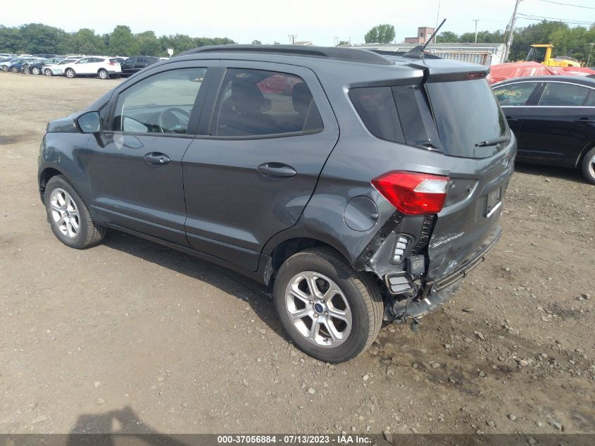 2019 FORD ECOSPORT SE - MAJ6S3GL9KC304215
