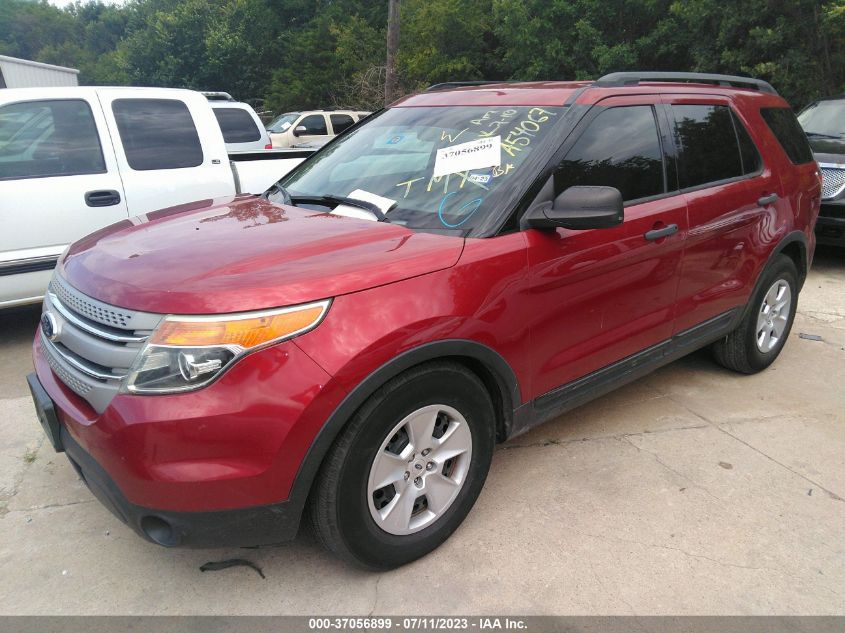 2013 FORD EXPLORER BASE - 1FM5K7B88DGA54067