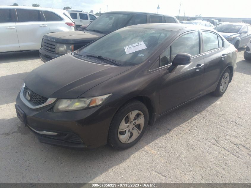 2013 HONDA CIVIC SDN LX - 2HGFB2F58DH514118
