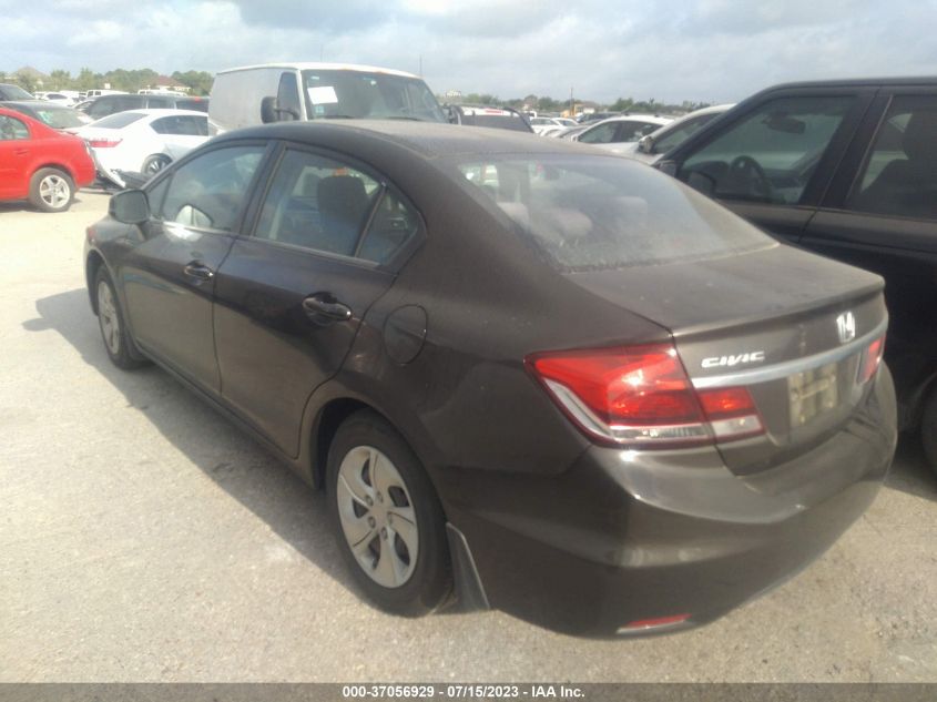 2013 HONDA CIVIC SDN LX - 2HGFB2F58DH514118