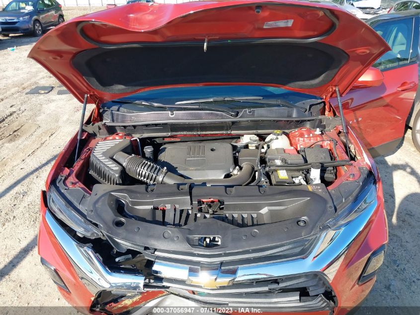 2022 CHEVROLET BLAZER LT - 3GNKBHR44NS124738