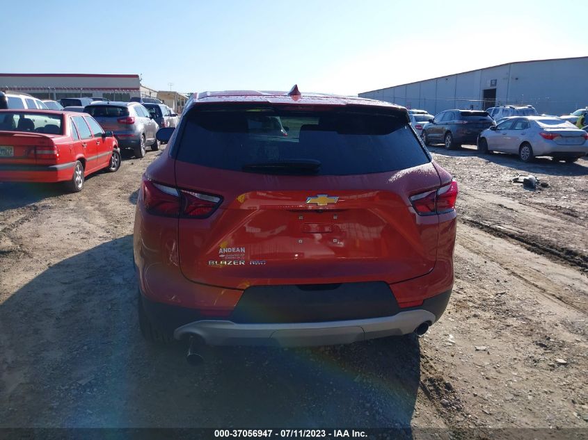 2022 CHEVROLET BLAZER LT - 3GNKBHR44NS124738