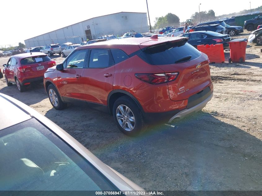 2022 CHEVROLET BLAZER LT - 3GNKBHR44NS124738