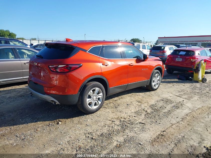 2022 CHEVROLET BLAZER LT - 3GNKBHR44NS124738