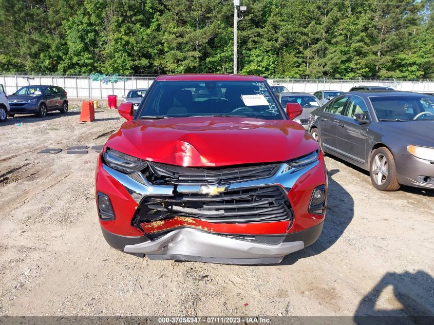 2022 CHEVROLET BLAZER LT - 3GNKBHR44NS124738