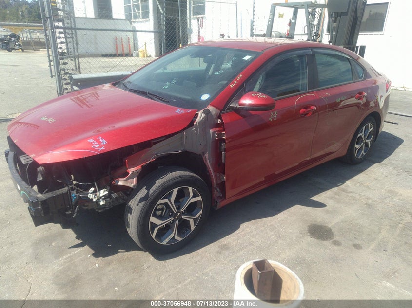 VIN 3KPF24ADXME265437 2021 KIA FORTE LXS