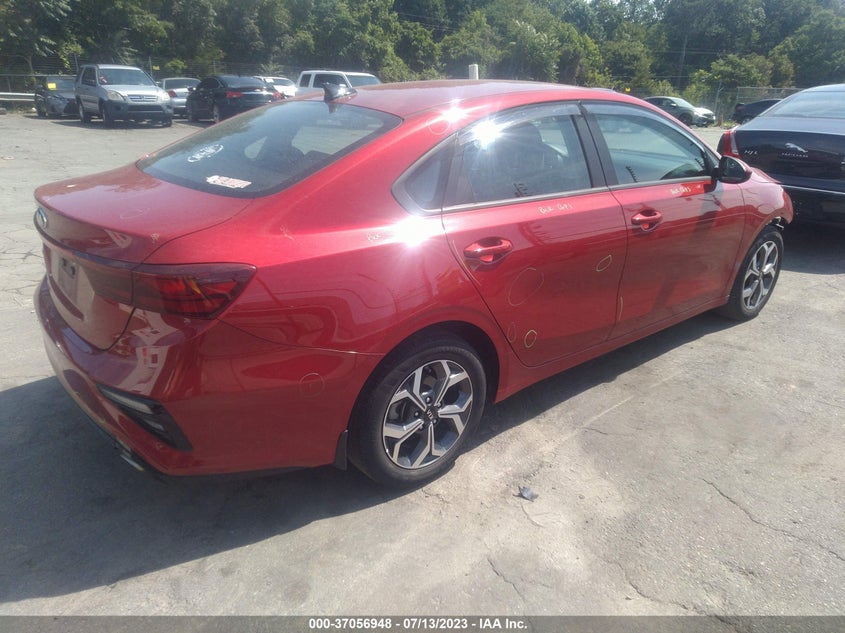 VIN 3KPF24ADXME265437 2021 KIA FORTE LXS
