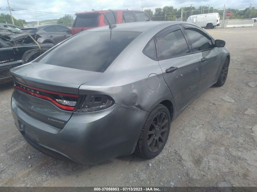 2013 DODGE DART LIMITED - 1C3CDFCAXDD107374