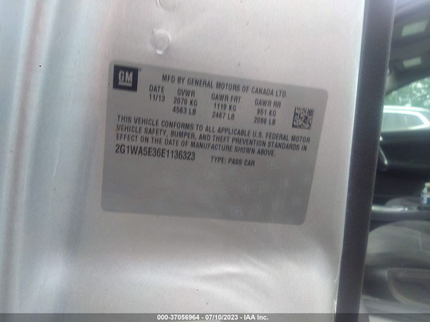 2014 CHEVROLET IMPALA LIMITED LS - 2G1WA5E36E1136323
