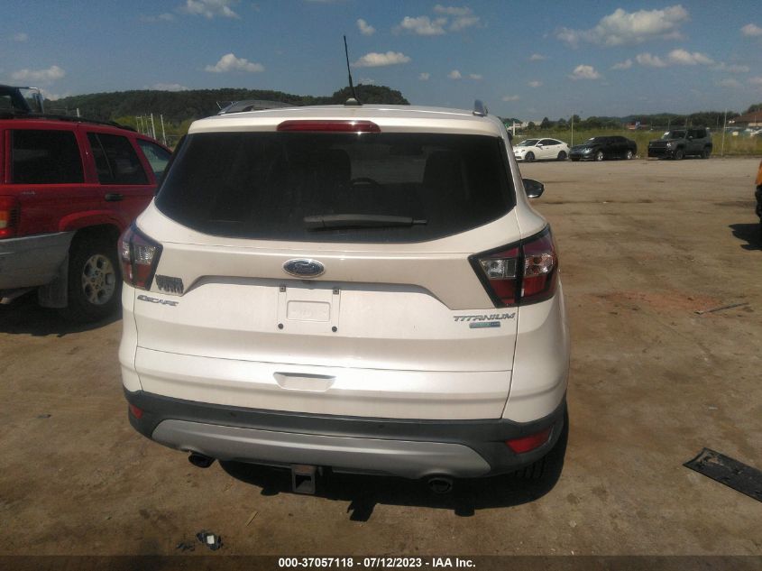 2018 FORD ESCAPE TITANIUM - 1FMCU9J94JUB78227