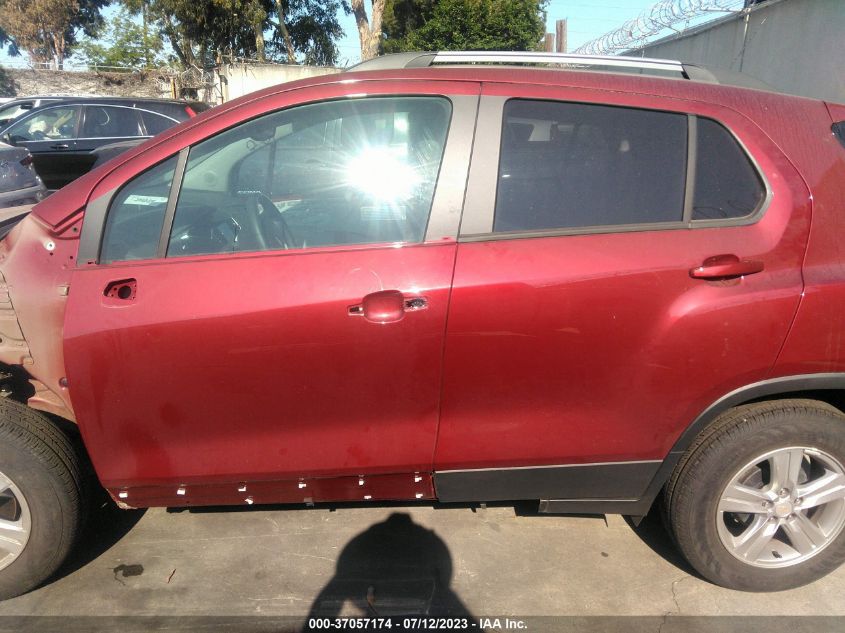 2022 CHEVROLET TRAX LT - KL7CJLSM9NB558952