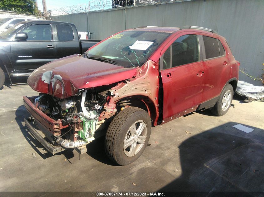 2022 CHEVROLET TRAX LT - KL7CJLSM9NB558952