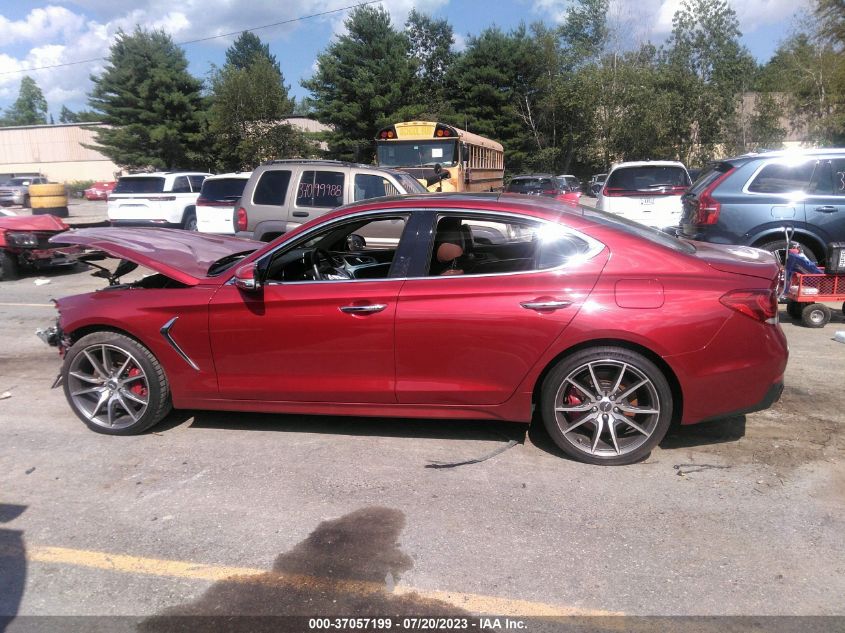 2020 GENESIS G70 3.3T - KMTG34LE0LU053610