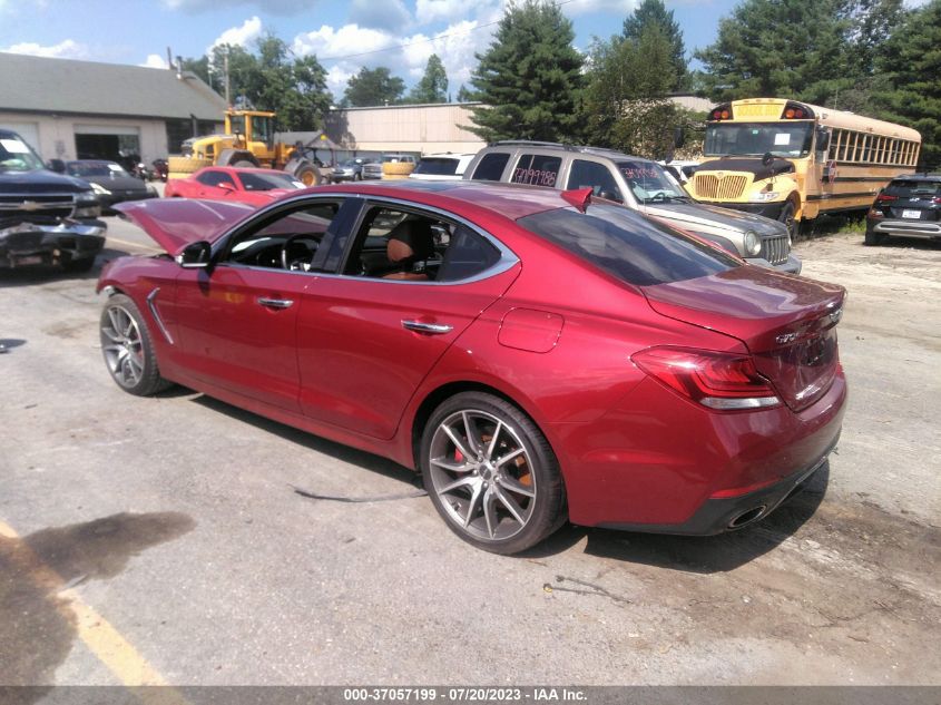 2020 GENESIS G70 3.3T - KMTG34LE0LU053610
