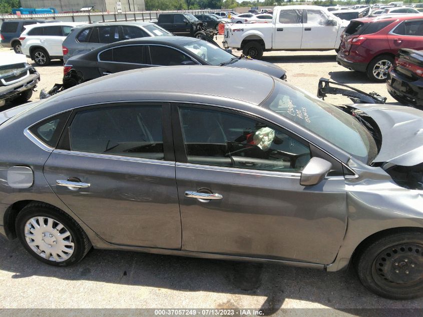 2016 NISSAN SENTRA S - 3N1AB7AP5GY289964