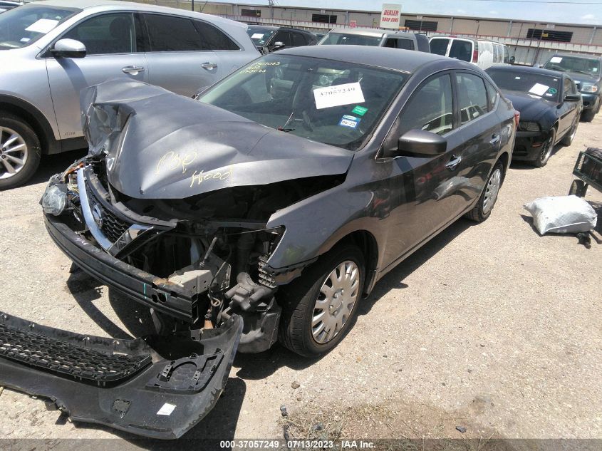 2016 NISSAN SENTRA S - 3N1AB7AP5GY289964