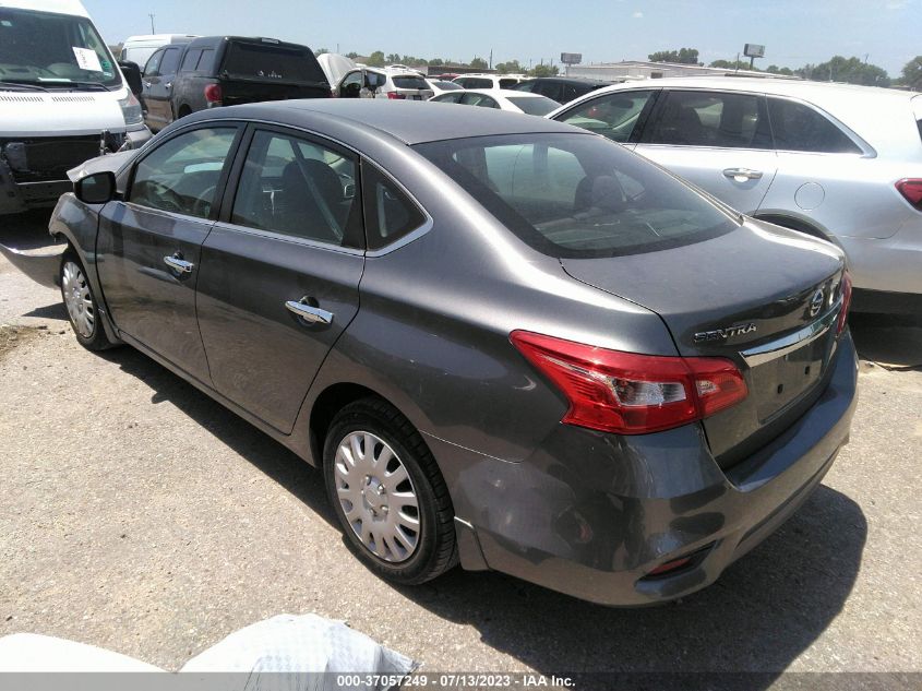 2016 NISSAN SENTRA S - 3N1AB7AP5GY289964