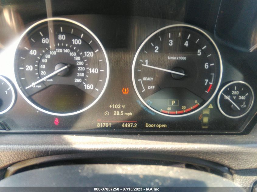 2015 BMW 3 SERIES 335I - WBA3A9G53FNT09101