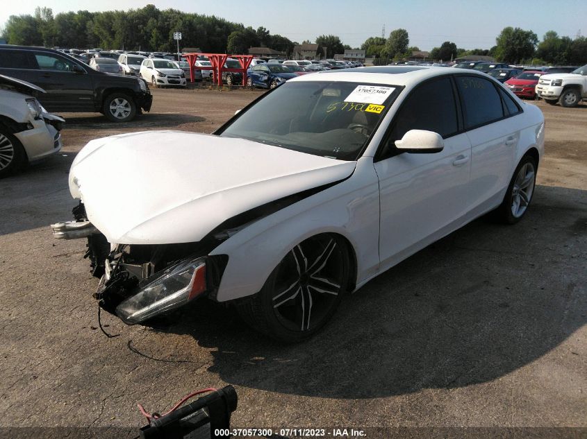 2014 AUDI A4 PREMIUM - WAUBFAFL0EN004622