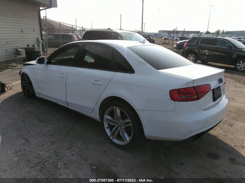 2014 AUDI A4 PREMIUM - WAUBFAFL0EN004622