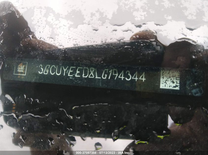 2020 CHEVROLET SILVERADO 1500 RST - 3GCUYEED8LG194344