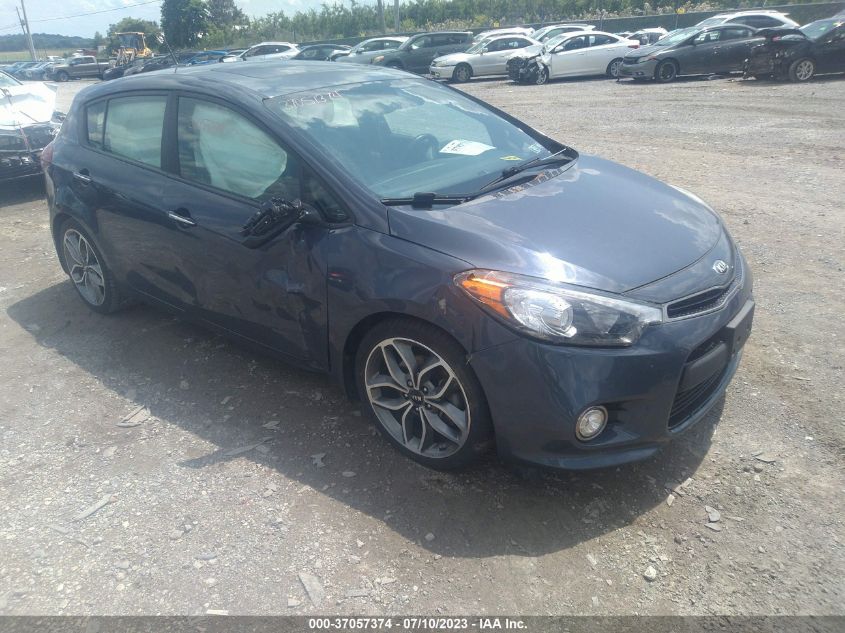 2016 KIA FORTE 5-DOOR SX - KNAFZ5A37G5619632