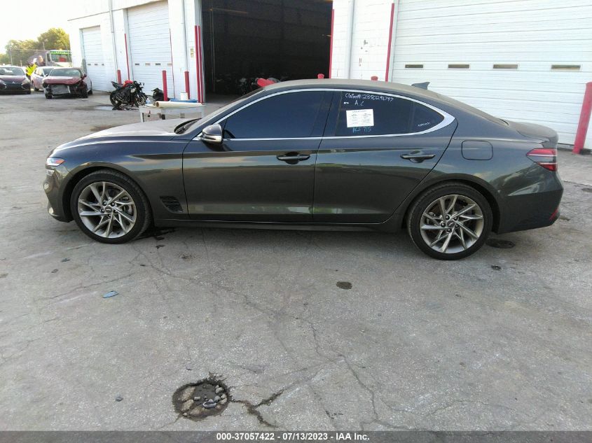2022 GENESIS G70 2.0T - KMTG34TA0NU099583